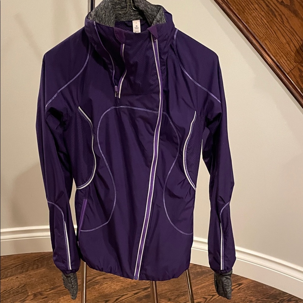 Lululemon Athletica Purple running Jacket